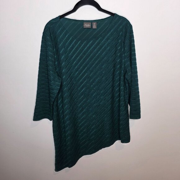 Chico's Travelers Blouse Womens 2 (Large) - Picture 1 of 7